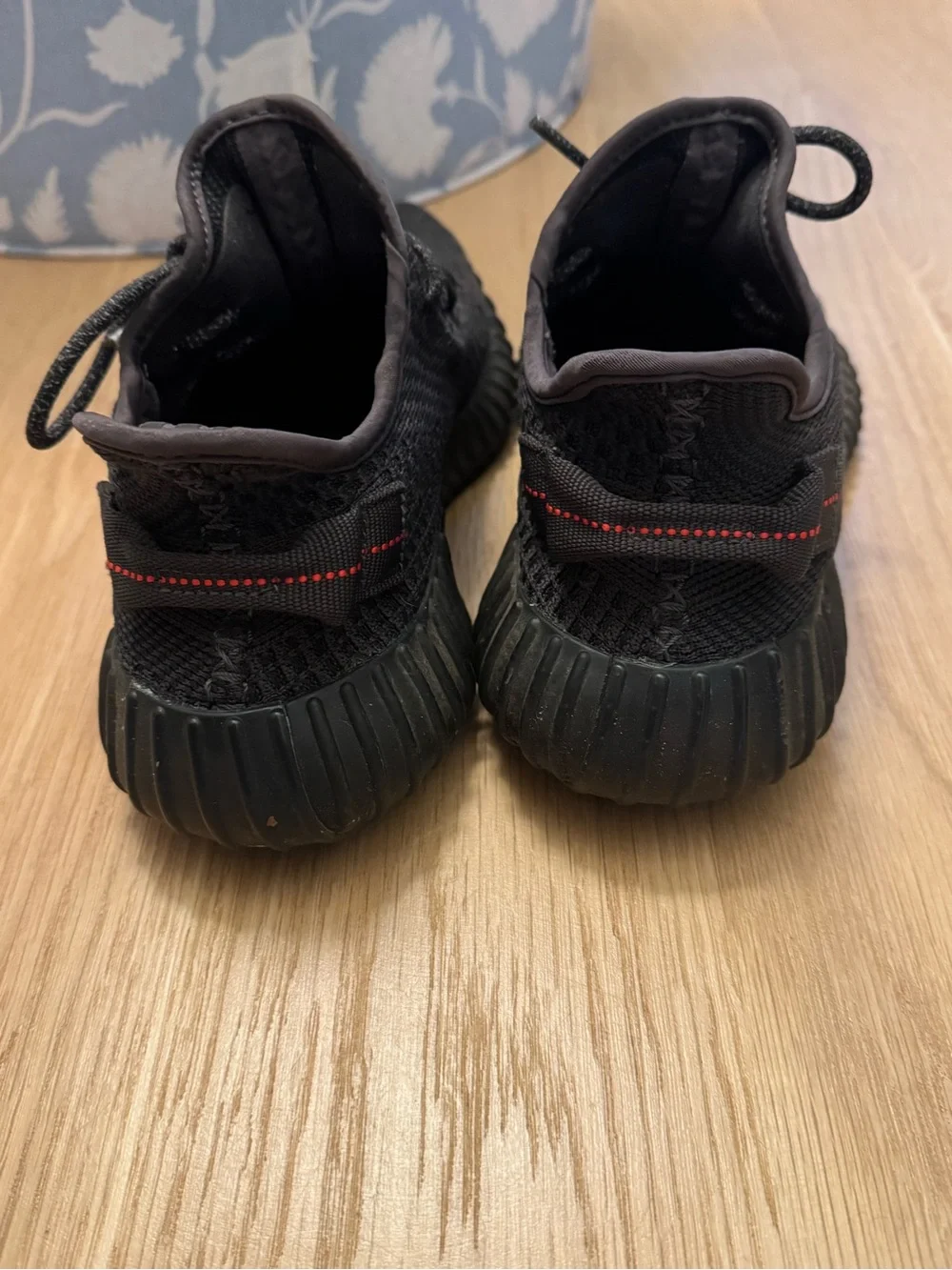Yeezy Boost 350 V2 Triple Black Knit Sneakers
